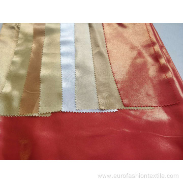 Polyester Satin Foil Fabric